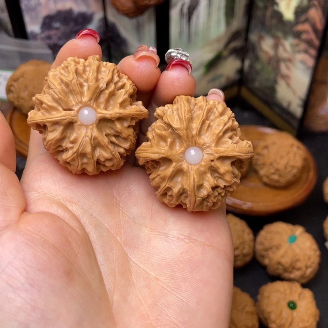 文玩核桃把件41苹果园