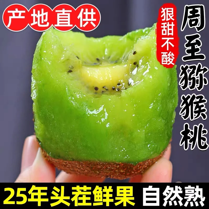 周至亚特猕猴桃当季新鲜奇异果