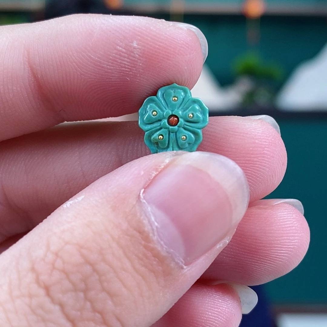 绿松石珠宝奇石未镶嵌