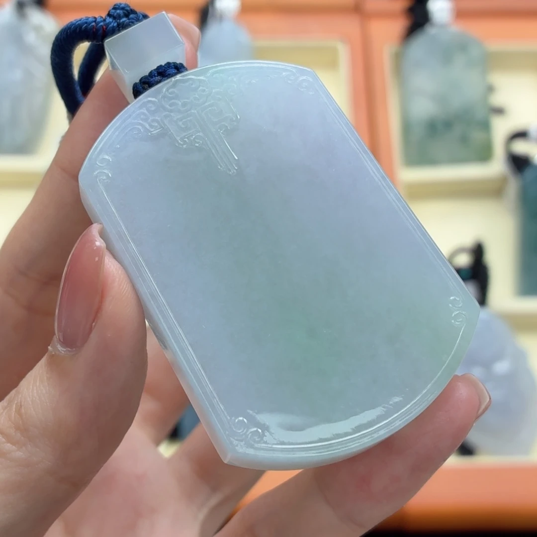 翡翠未镶嵌颈饰缅甸天然翡翠多样性选其一发货