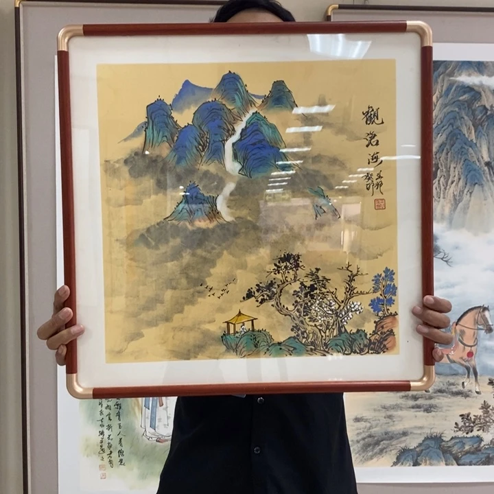 国画亲笔手绘原创