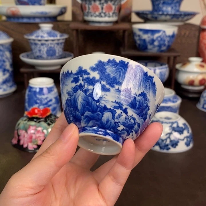 景德镇陶瓷手工手绘