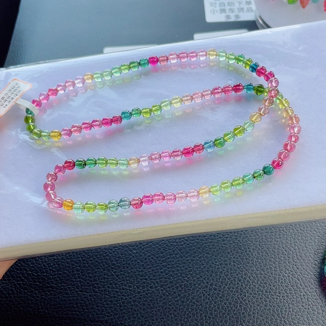 未镶嵌手链碧玺5.2mm左右