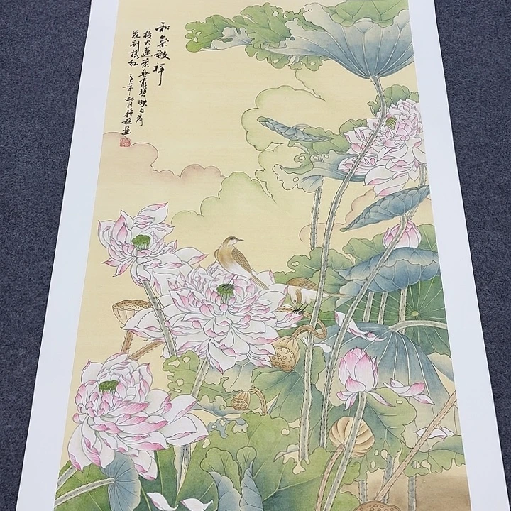 国画手绘国画作品