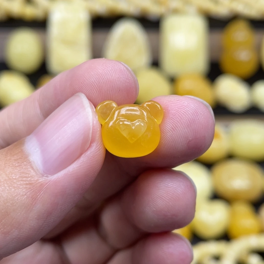 琥珀未镶嵌裸石琥珀蜜蜡