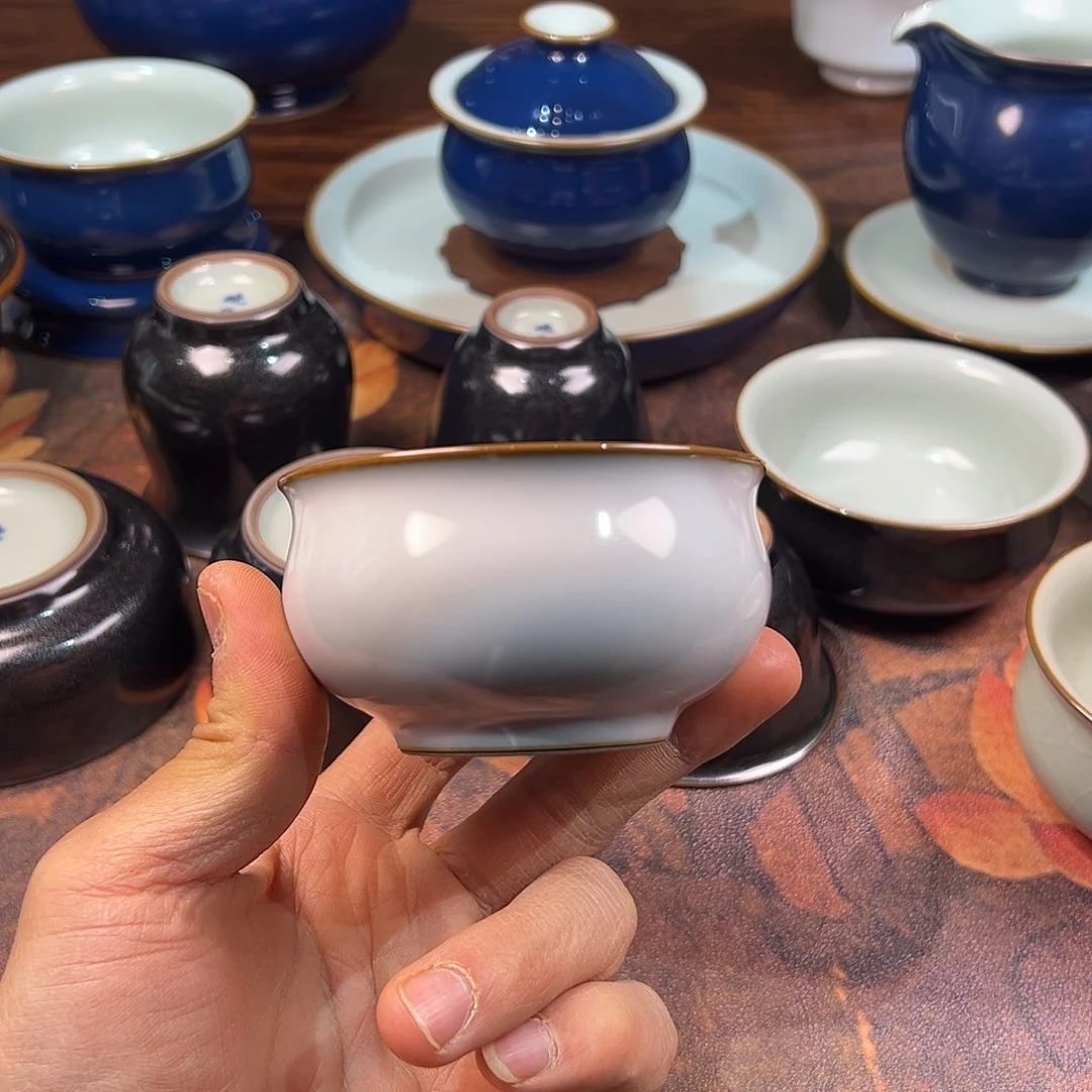 杯山***流杯杯杯月白炉式杯