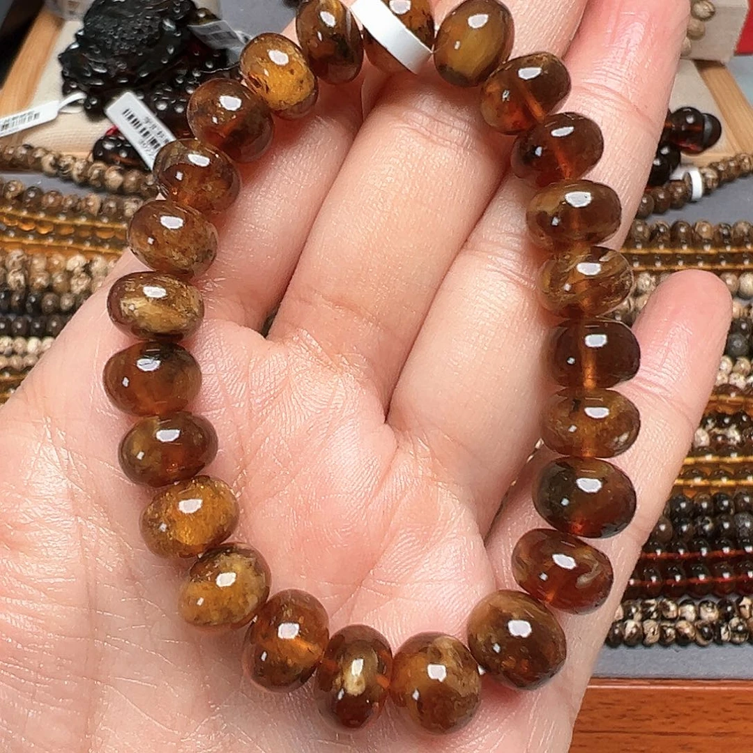 琥珀未镶嵌裸石抚顺琥珀十20685-1