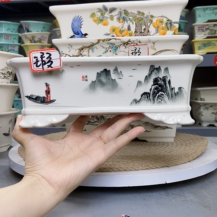 紫砂花瓶紫砂花盆