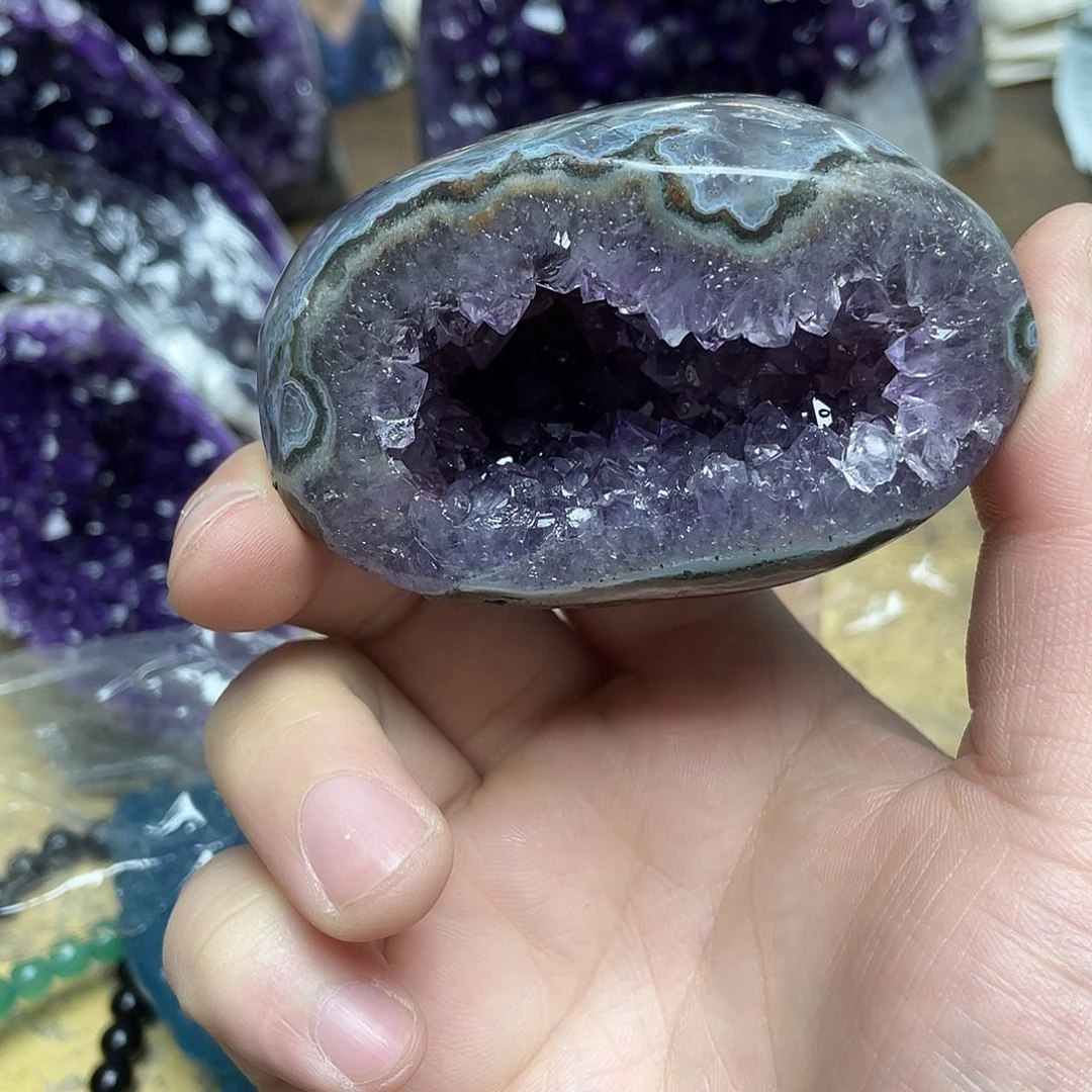 未镶嵌大型摆件（非配饰）紫晶