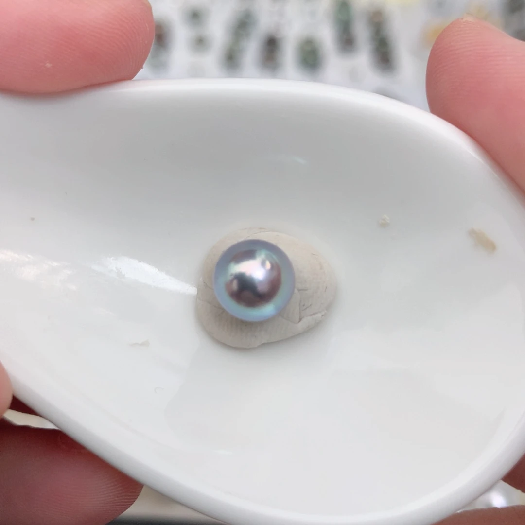 未镶嵌裸珠海水珍珠7-8m m