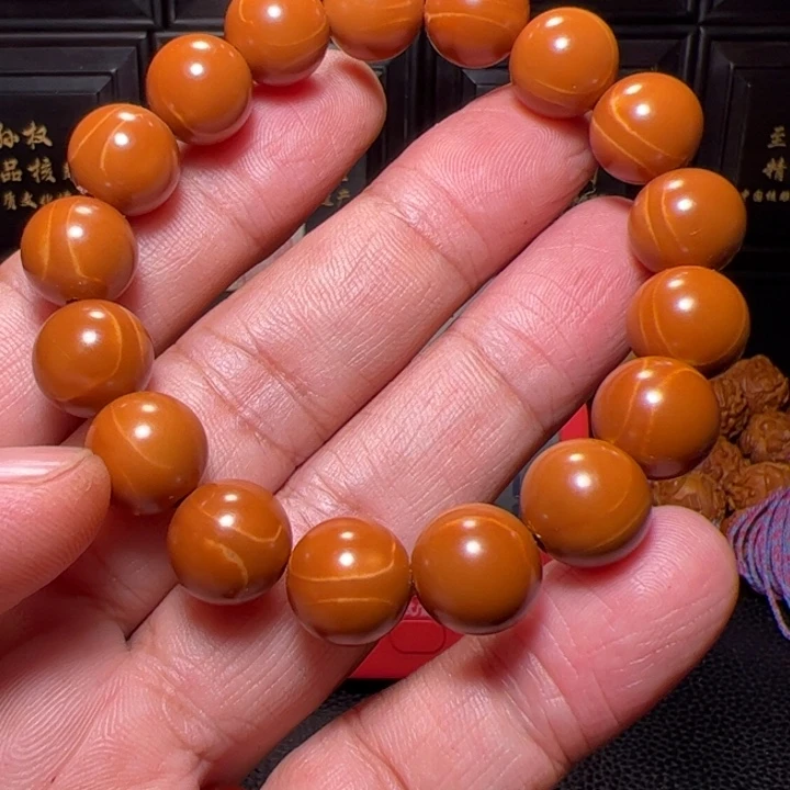 疯***阳手串橄榄核正圆手串