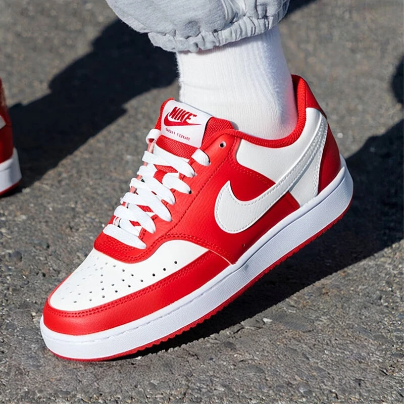 NIKE/耐克板鞋女鞋 新年运动鞋COURT简版AJ学生低帮休闲板鞋