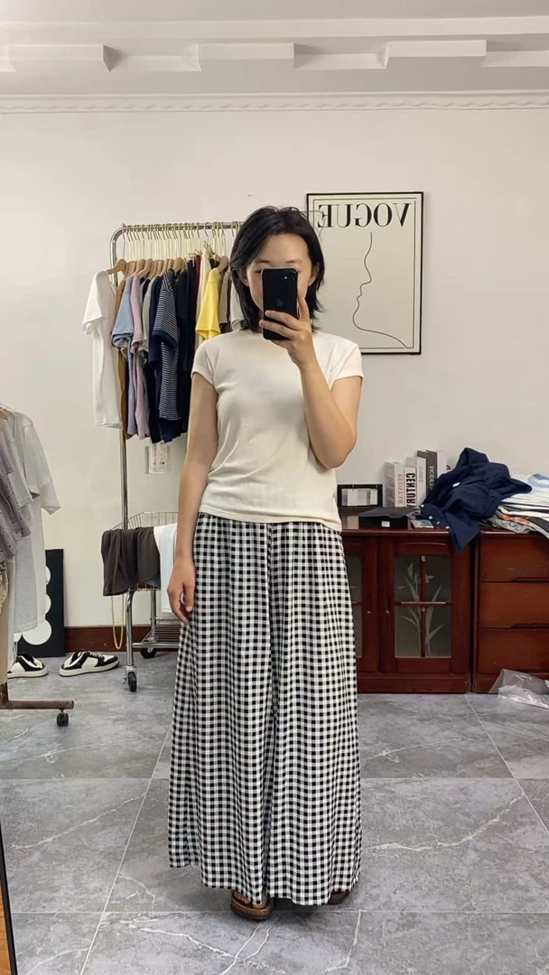 莱赛尔棉绸裙裤｜只缩一次水的自带凉爽感夏季女士宽松遮肉高级