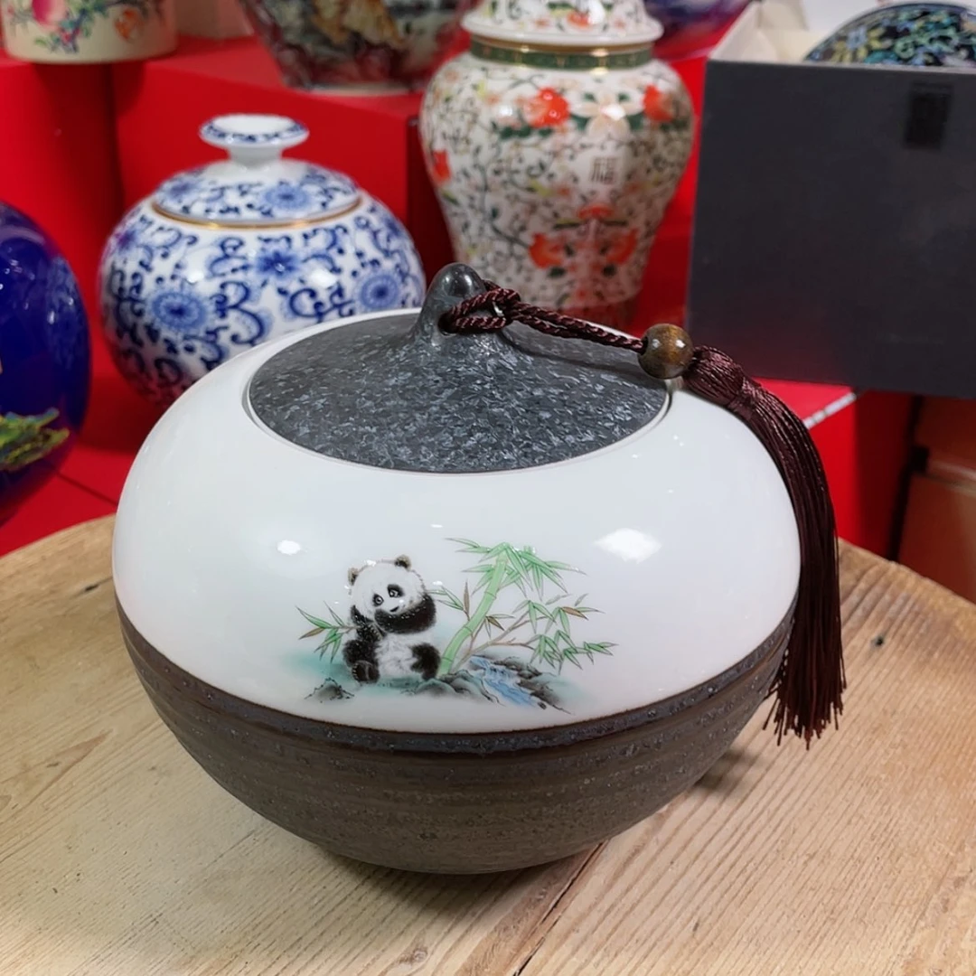 【闪购商品】罐陶瓷茶叶罐密封罐