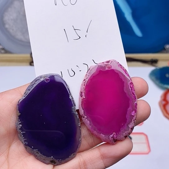 玛瑙/玉髓颈饰未镶嵌浅**烟