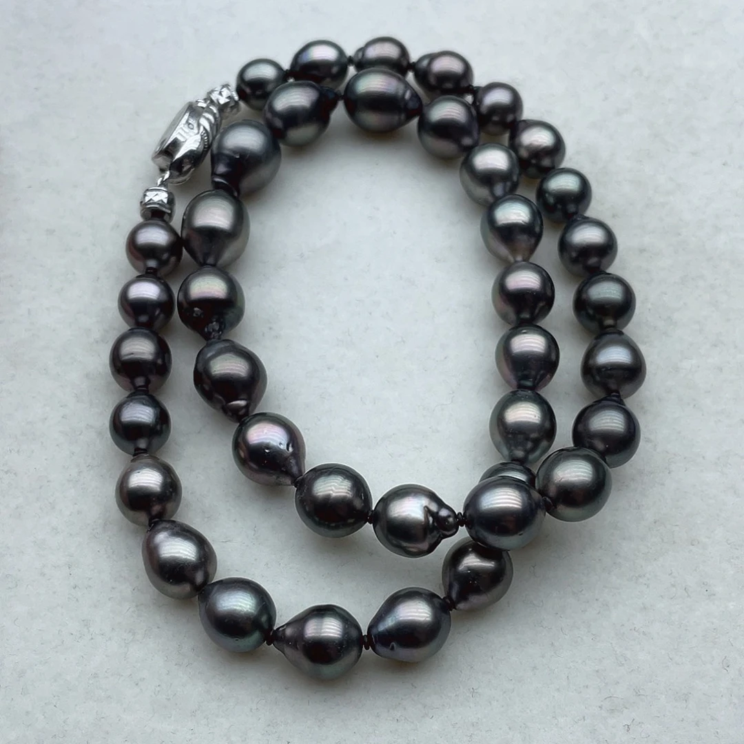 海水珍珠项链146合金