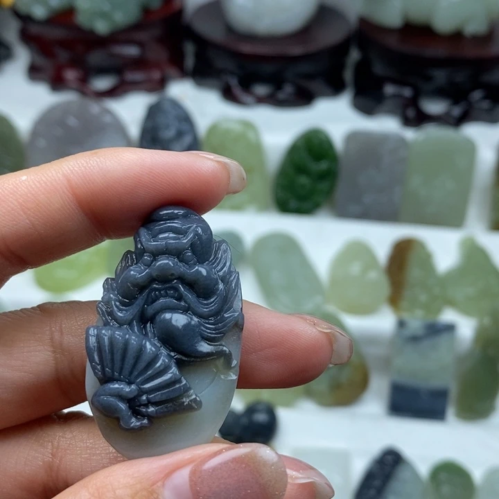 1***1和田玉未镶嵌颈饰分单拍链接