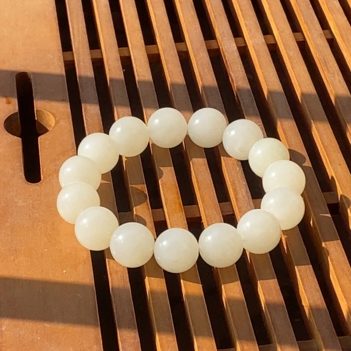 初***冬和田玉（白玉）未镶嵌颈饰