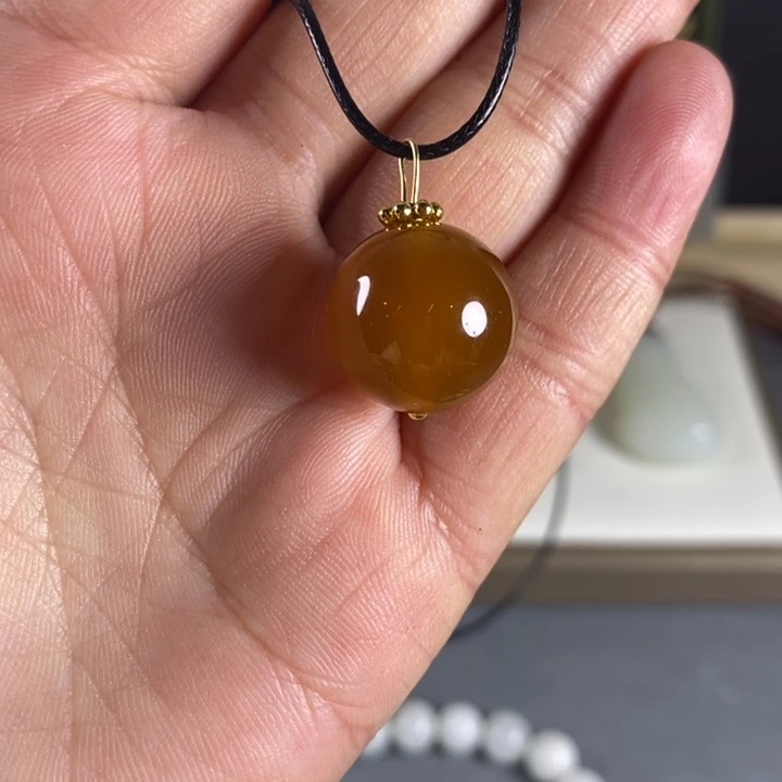 玛瑙/玉髓颈饰合金