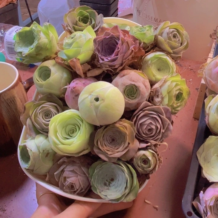 十八颗玫瑰➕花篮8888