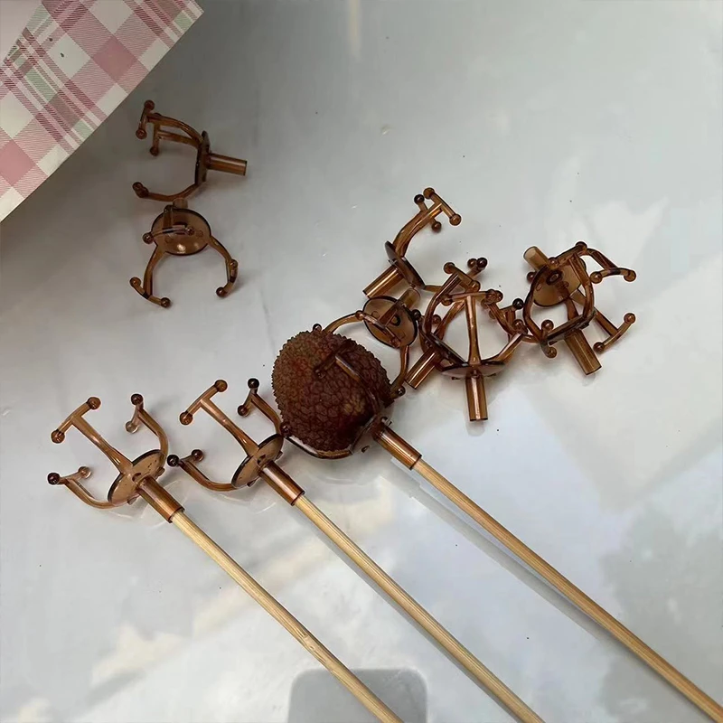 【流星雨】花艺奶茶胶托系列综合DIY固定套管鲜花花束固定材料配饰