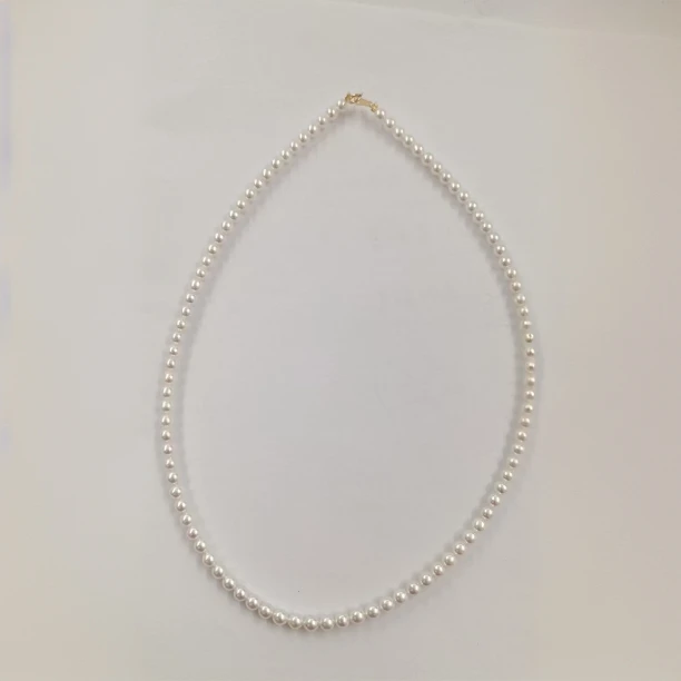 【新东方专属】俏若兰18K金3-4mm淡水珍珠项链ZJ-A-11328-2