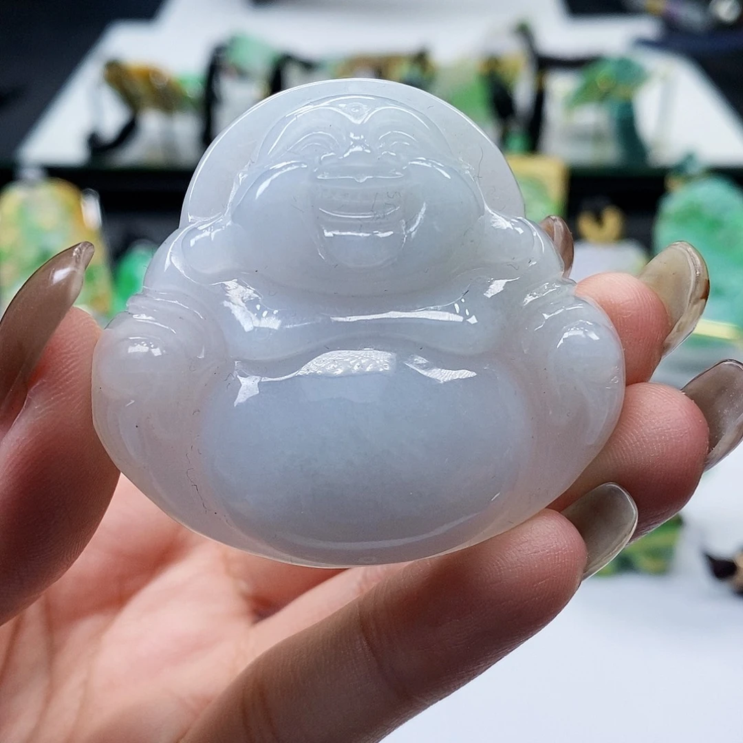 颈饰未镶嵌翡翠翡翠A货