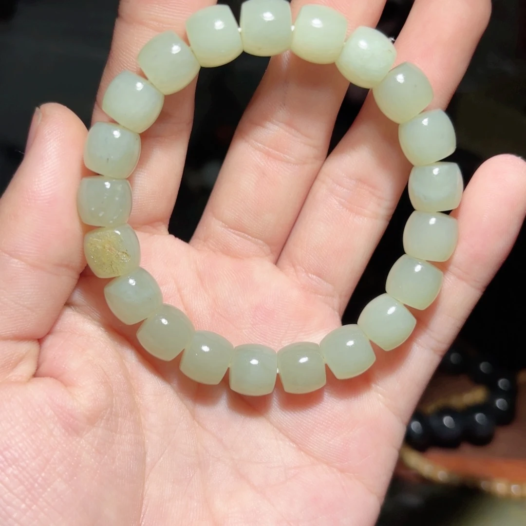 和田玉手链未镶嵌