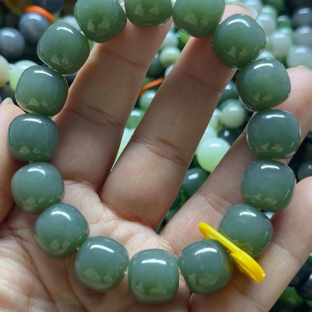 和田玉手链未镶嵌