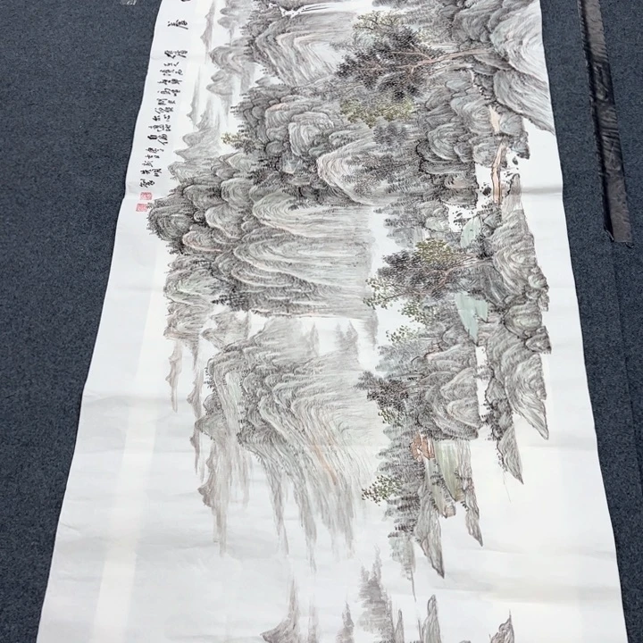 国画纯手绘作品欣赏图