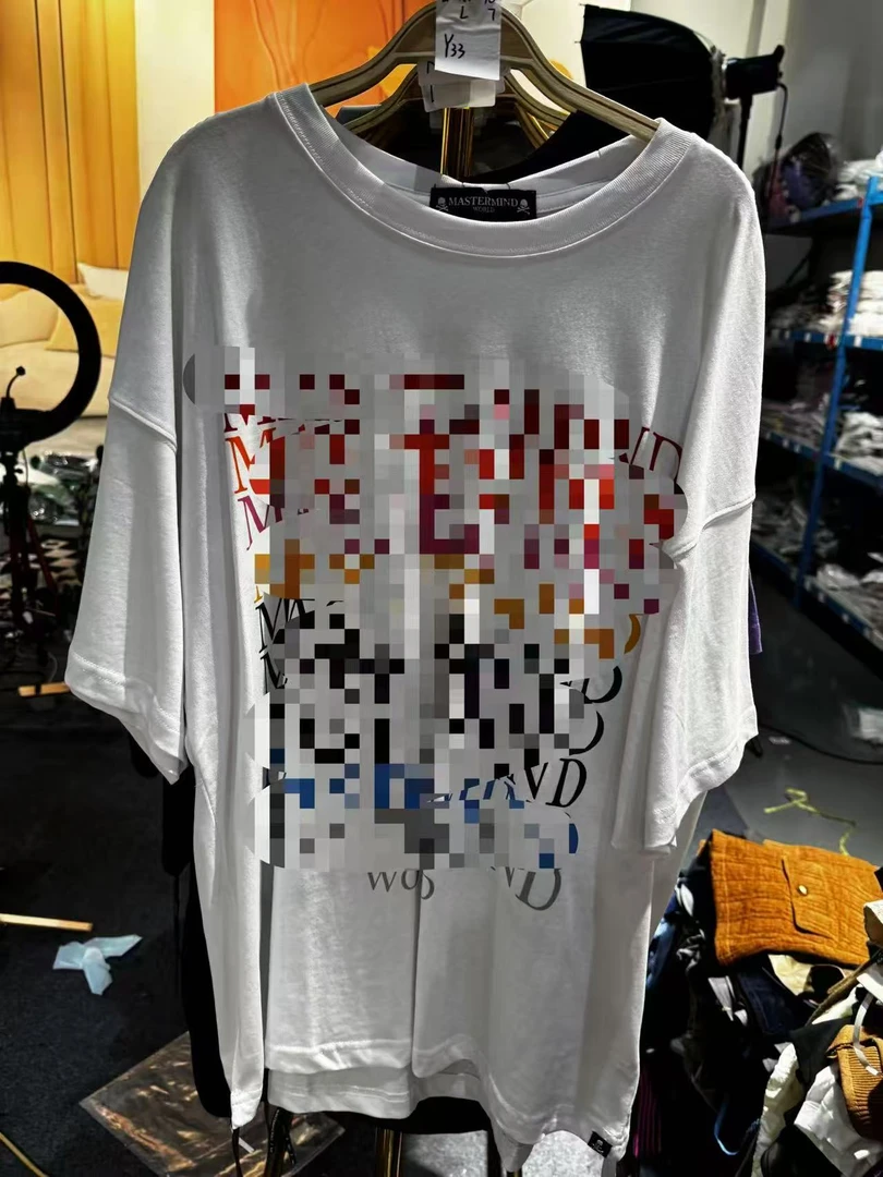 K-3-1033-Y33白色宽松短袖上衣