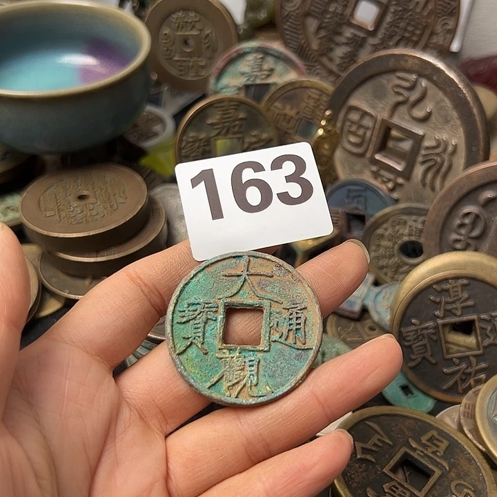 捡***孩铜复古文创工艺品