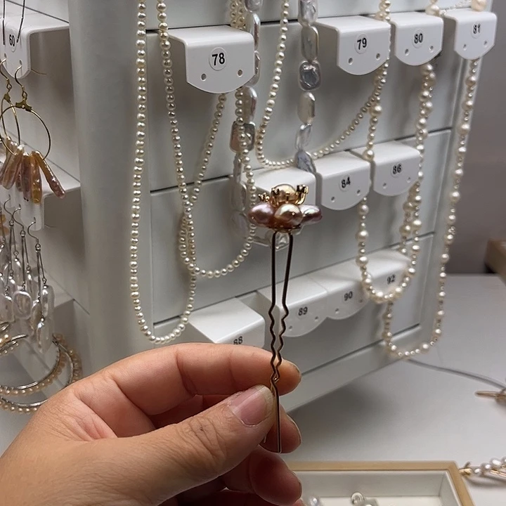 淡水珍珠未镶嵌发簪