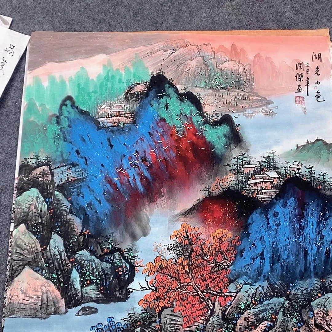 国画国画作品11111
