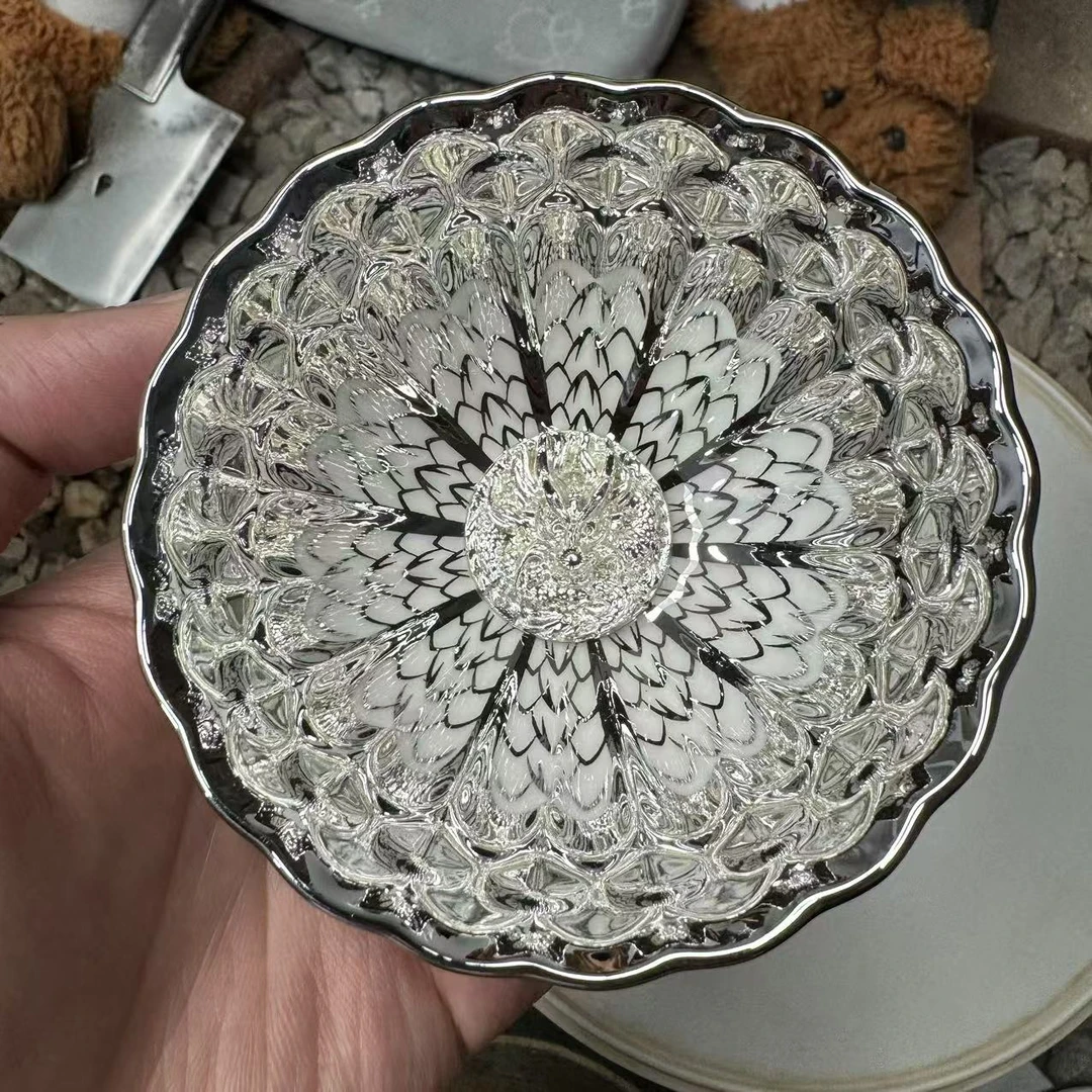 冰清玉洁盘龙杯（单只）