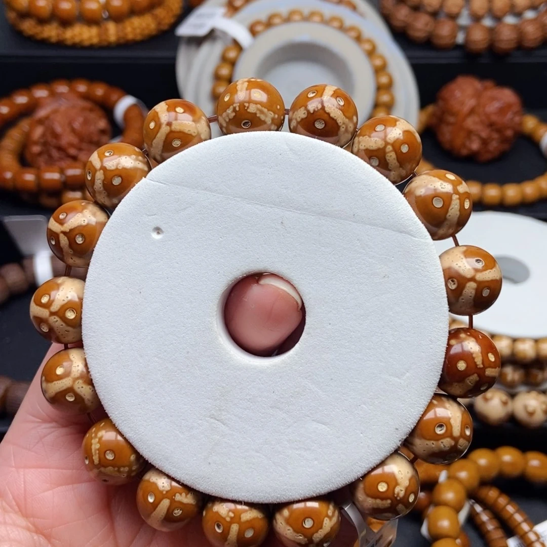 紫金鼠手串13.5mm精品熊猫