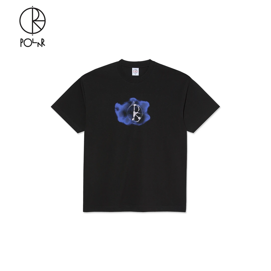 Polar Skate Co Metal Logo Tee 印花街头滑板短袖T恤男女潮