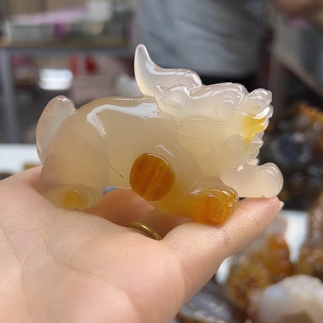 玛瑙/玉髓未镶嵌吊坠(不含链)