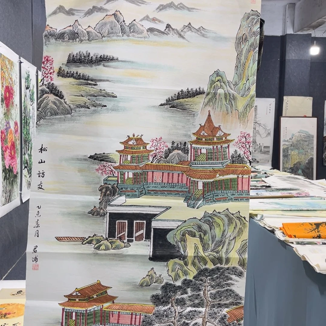 国画我们都在等着看的