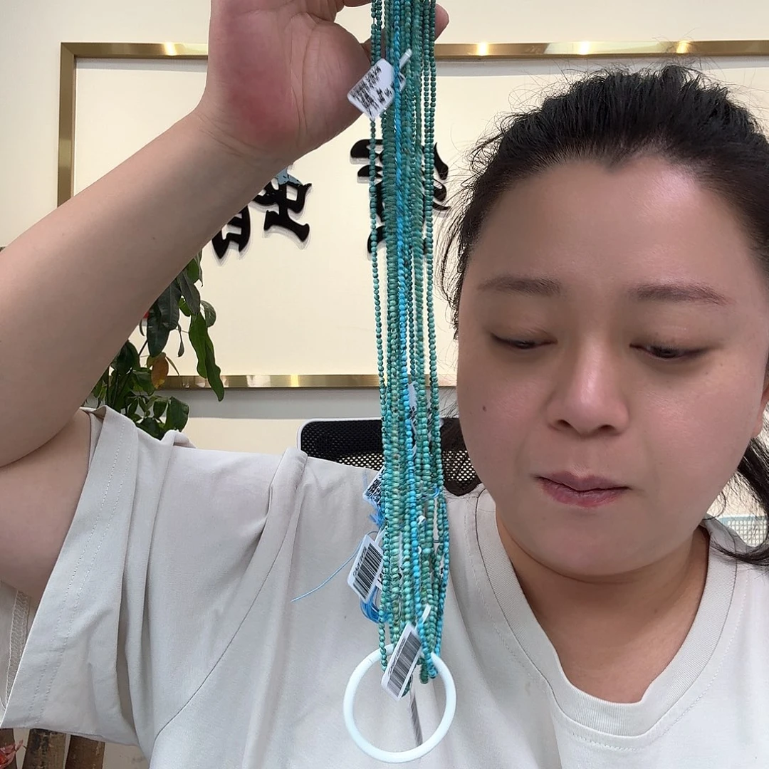 未镶嵌绿松石珠宝奇石6 多样性发货发其一