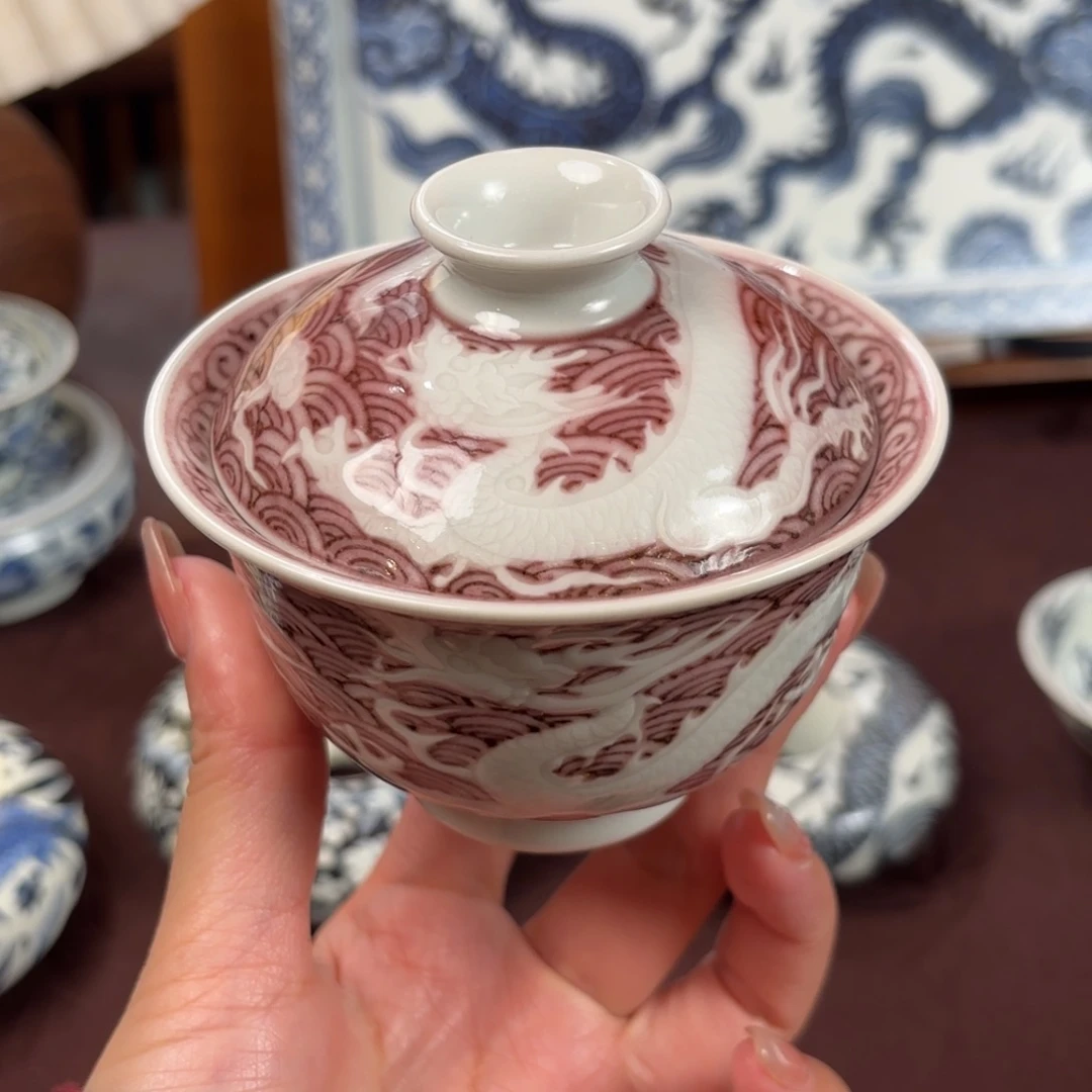 雕刻龙纹博陵造物