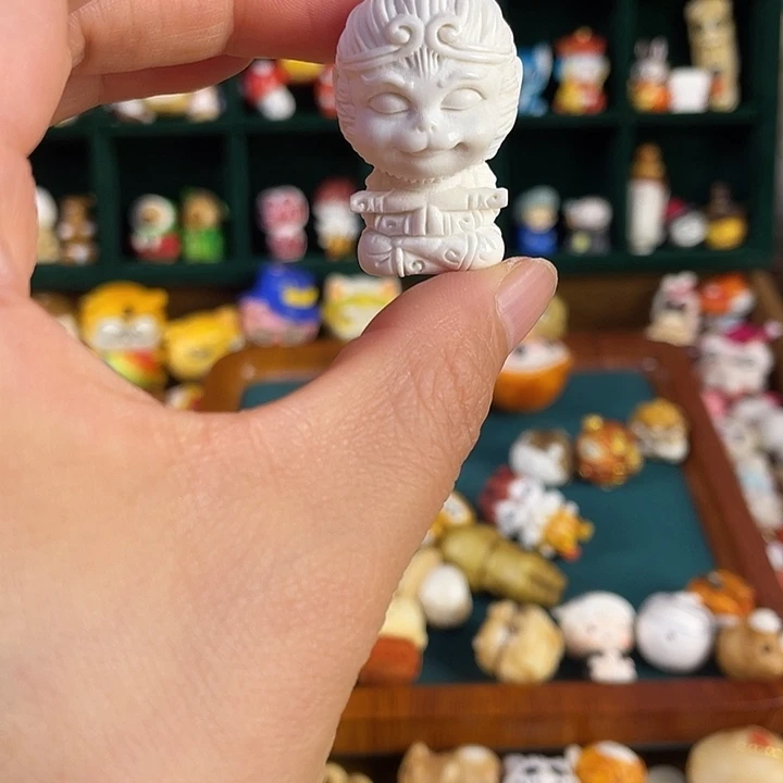 蕻***)银S925鹿角悟空提溜