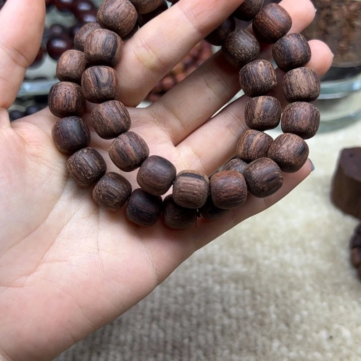 藤类缅甸小叶降真香10*11紫黄油