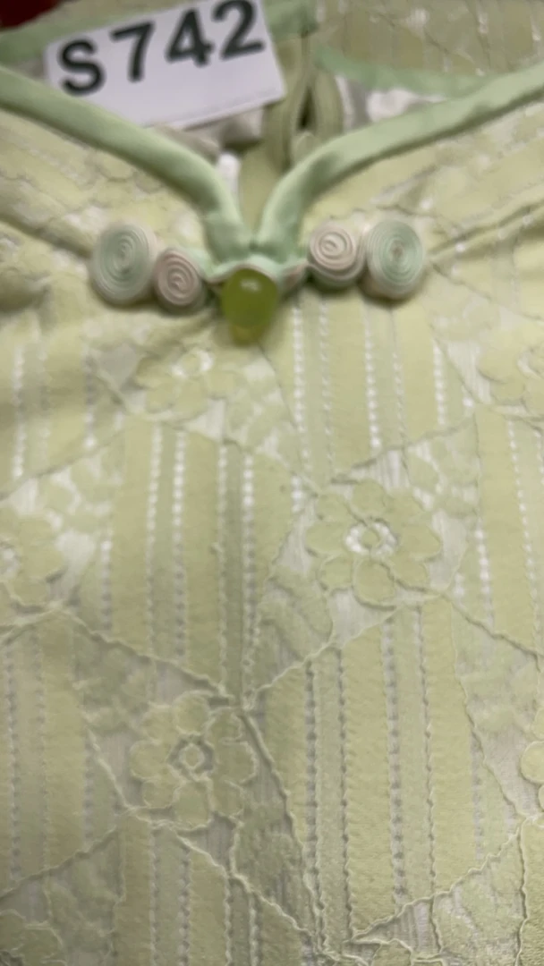 -742-瑕-------改良款旗袍