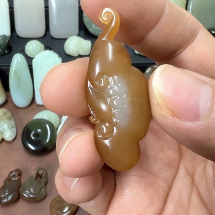 吊坠(不含链)未镶嵌和田玉