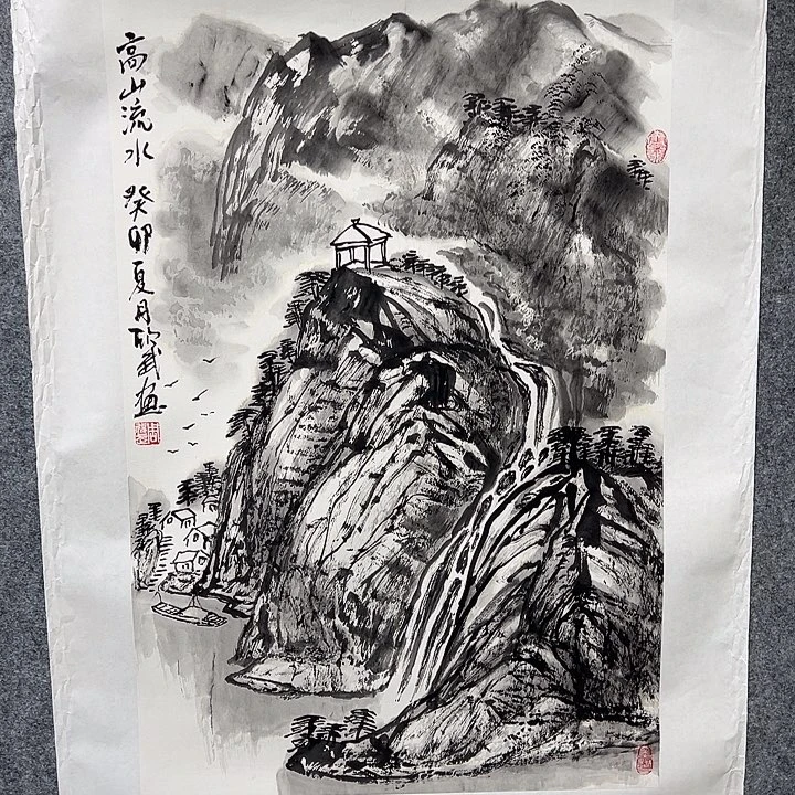 国画以文会友周老师