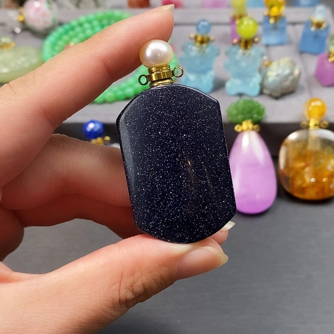 花岗石铁合金香水瓶