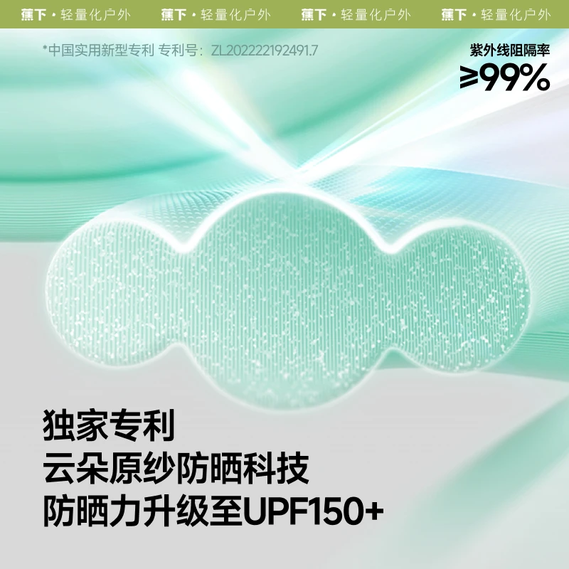 【加长护颈】蕉下新款凉感防晒口罩AL34025透气立体抑菌防护面罩jj
