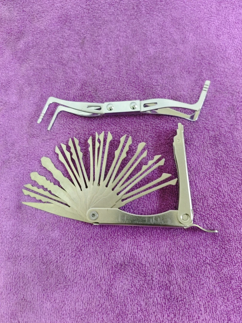 极速风暴平铣车门锁柜子锁具专用维修工具送Y挡别子开锁工具套装