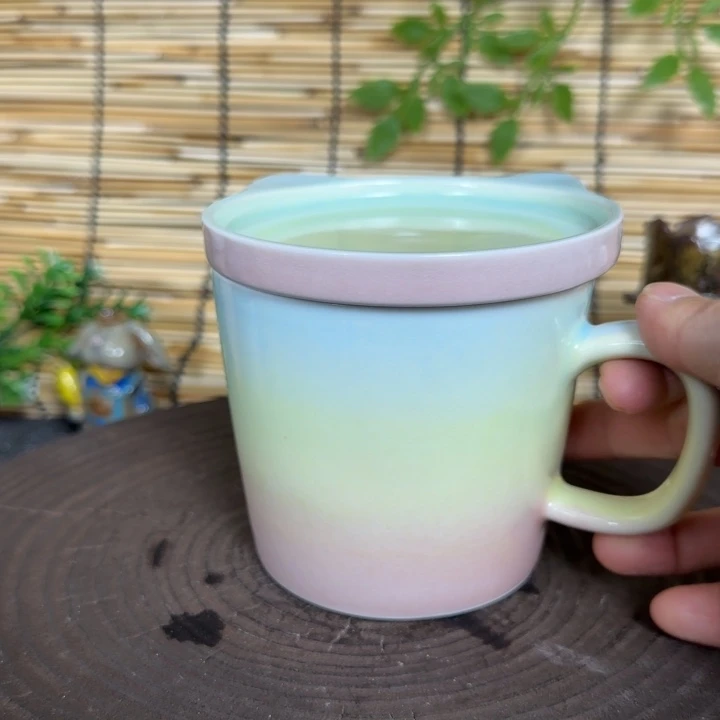 陶瓷景德镇高温颜色釉咖啡杯